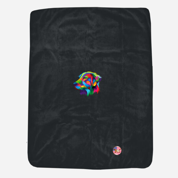 Fleece Blanket with Carrying Strap Thumbnail