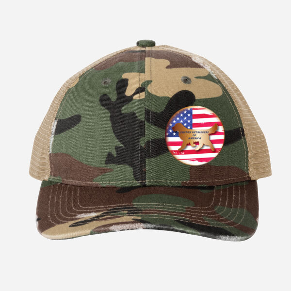 Distressed Mesh Back Cap Thumbnail